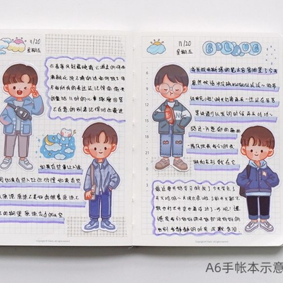 Seasonal Boys Waterproof Sticker Pack - Picture 5 of 10